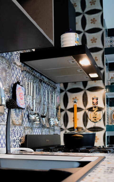 Villa Vincenzo: Küche