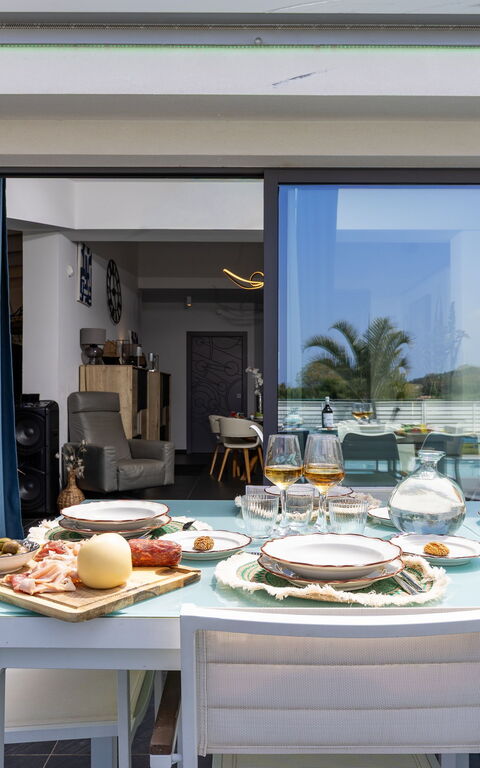 Villa Vincenzo: Außen, Balkon / Terrasse / Patio, Draussen