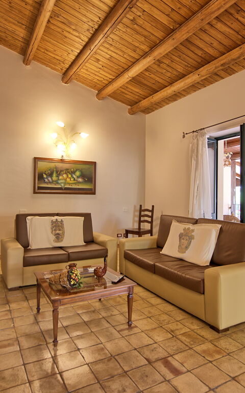 Villa Maddalena: Wohnzimmer