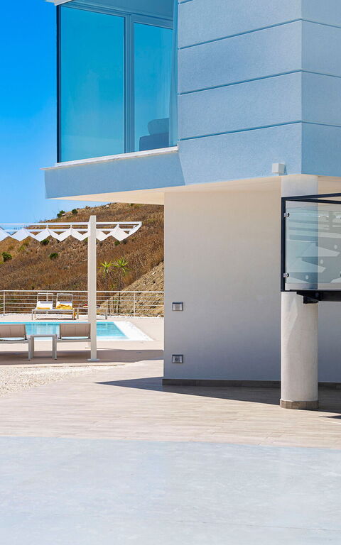 Villa Domizia: Außen