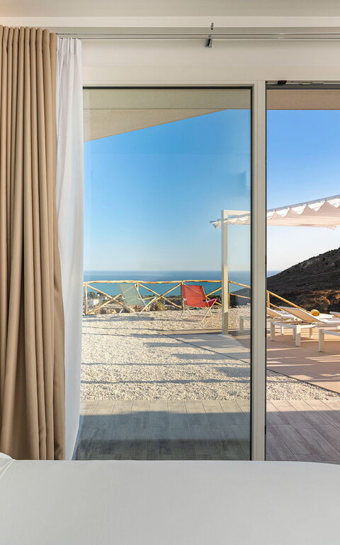 Villa Domizia: Schlafzimmer