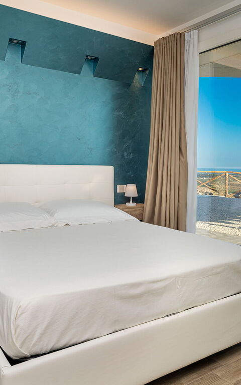 Villa Domizia: Schlafzimmer