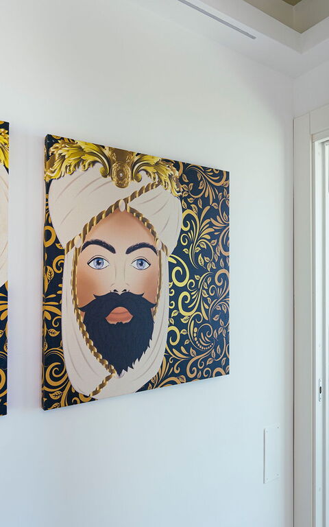 Villa Domizia: Schlafzimmer