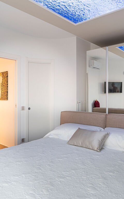 Villa Domizia: Schlafzimmer