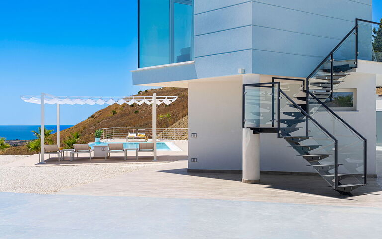 Villa Domizia: Außen