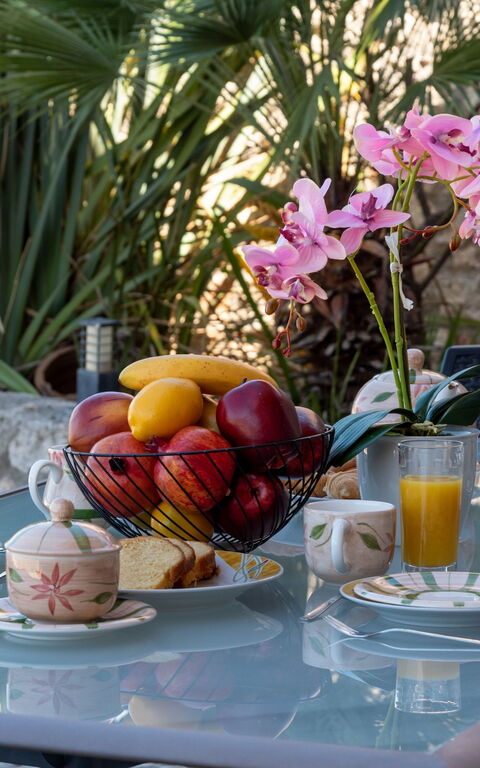 Villa Halepi: Außen, Draussen, Essen