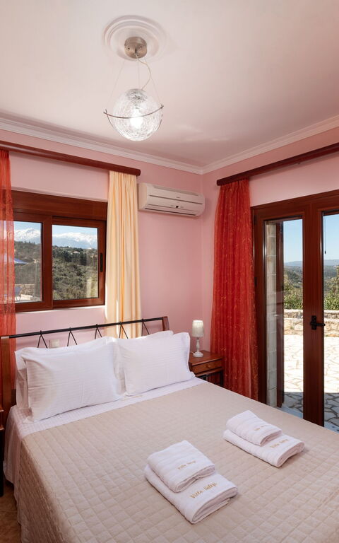 Villa Halepi: Schlafzimmer