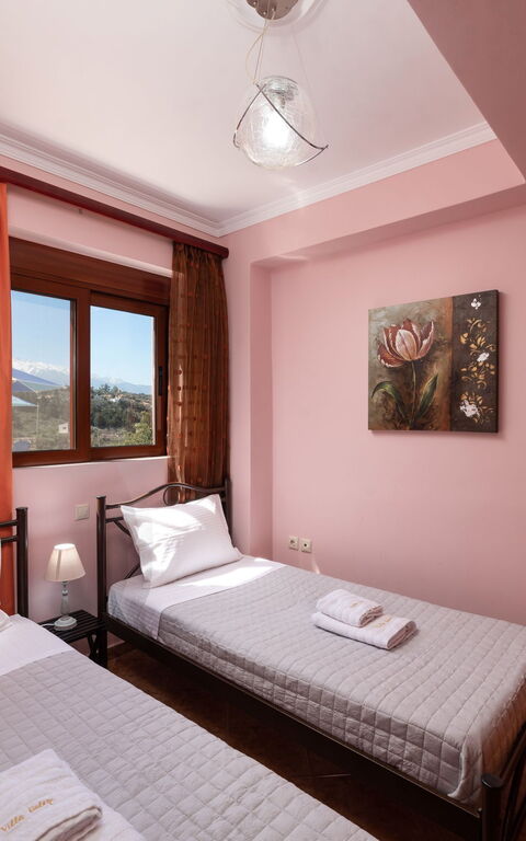 Villa Halepi: Schlafzimmer