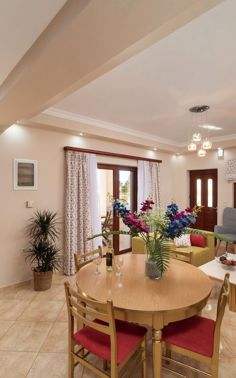 Villa Halepi: Wohnzimmer