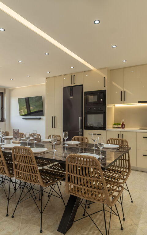 Villa Halepi: Küche