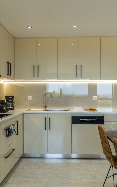 Villa Halepi: Küche