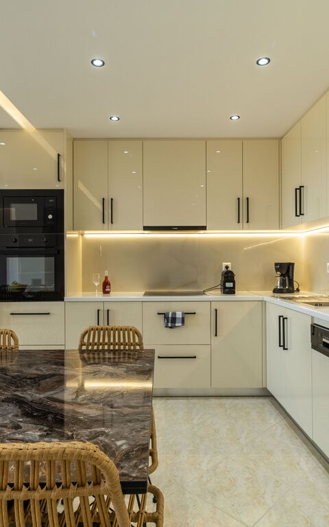 Villa Halepi: Küche