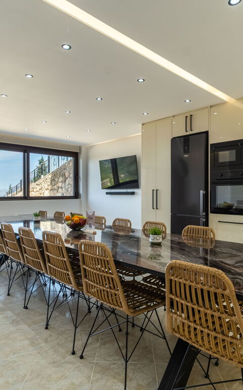 Villa Halepi: Küche