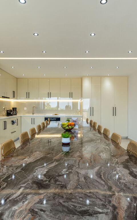 Villa Halepi: Küche