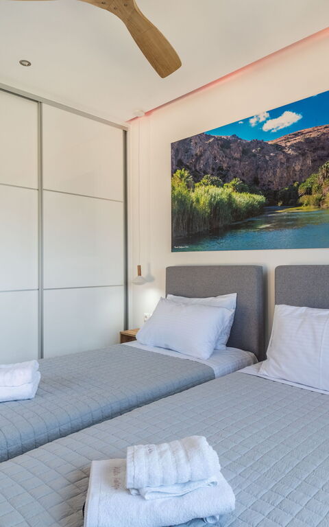 Villa Halepi: Schlafzimmer