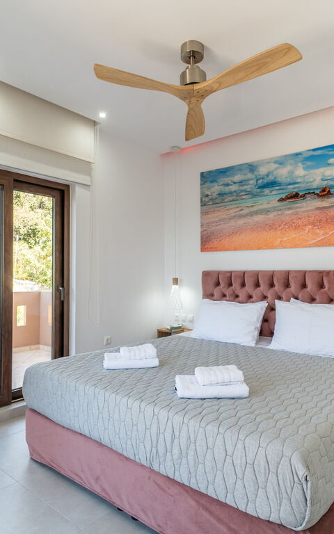 Villa Halepi: Schlafzimmer