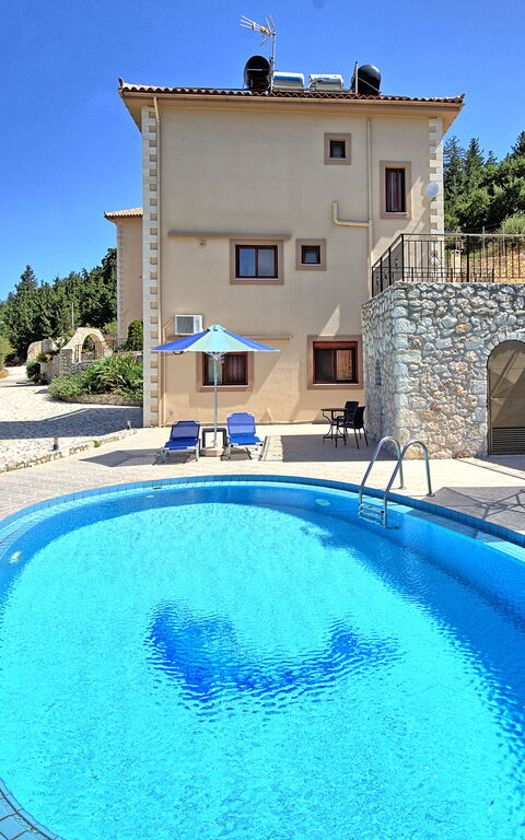 Villa Halepi: Außen, Draussen, Schwimmbad