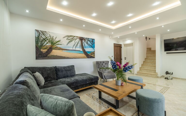 Villa Halepi Estate: Wohnzimmer
