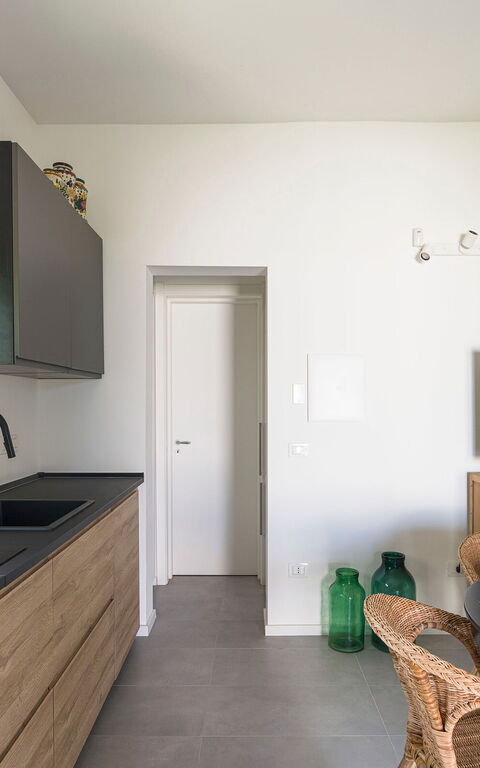 Casa Tancredi: Küche, Wohnzimmer