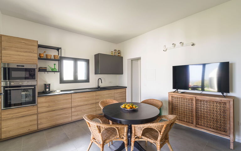 Casa Tancredi: Küche, Wohnzimmer