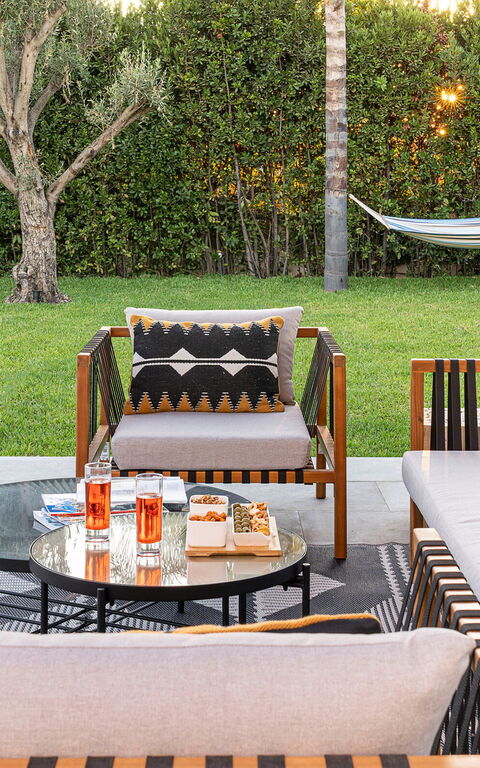 Villa Bonita: Außen, Balkon / Terrasse / Patio, Draussen, Garten