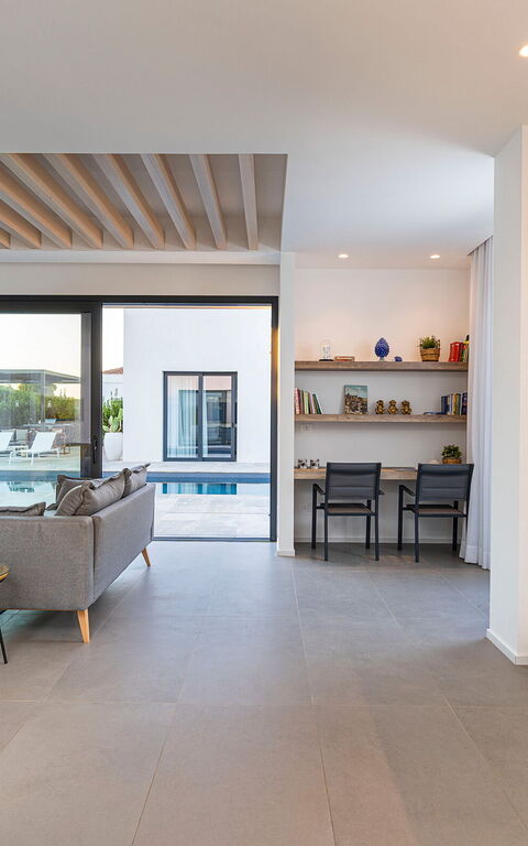 Villa Bonita: Küche, Wohnzimmer