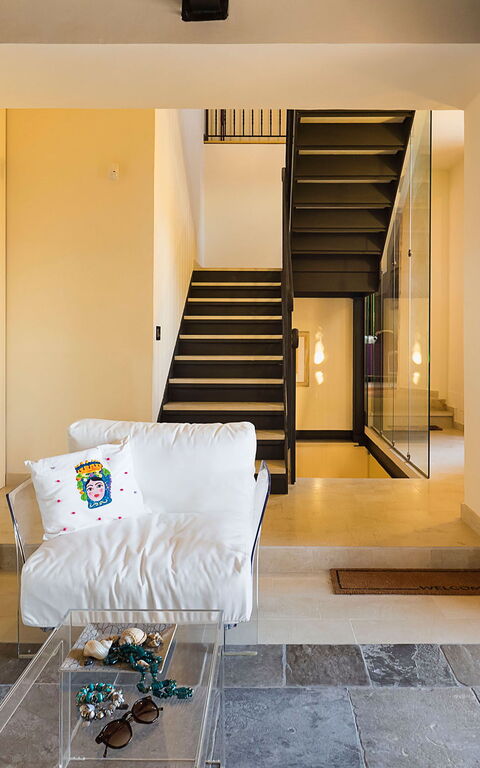 Villa Corte Dorata: Wohnzimmer