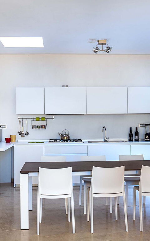 Villa Corte Dorata: Esszimmer, Küche