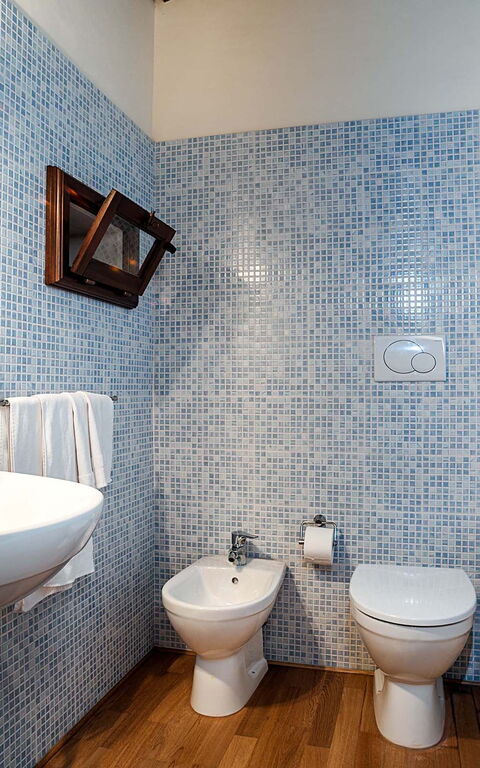 Villa Corte Dorata: Bad