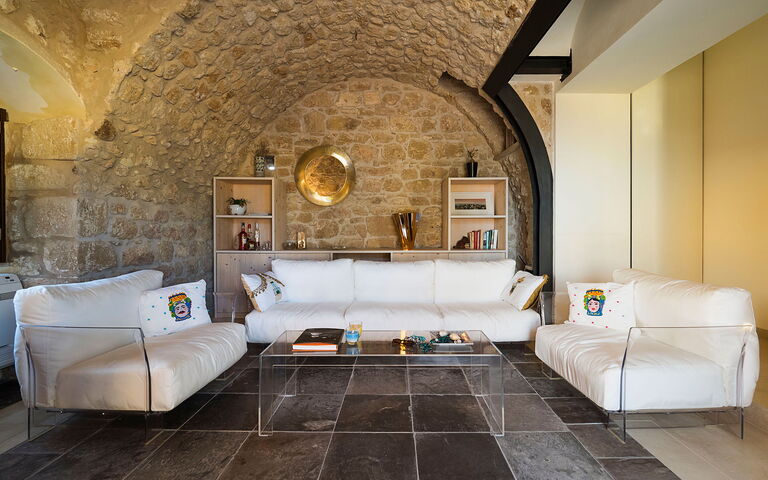 Villa Corte Dorata: Wohnzimmer
