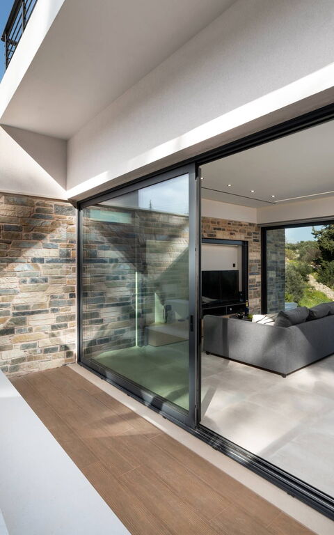 Villa Kallos: Außen, Draussen