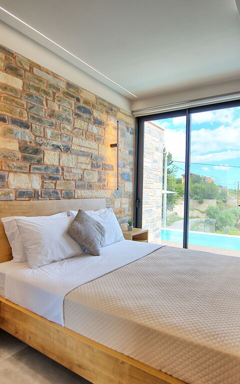 Villa Kallos: Schlafzimmer