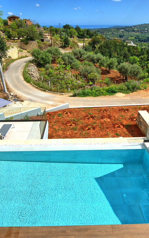 Villa Kallos: Schwimmbad