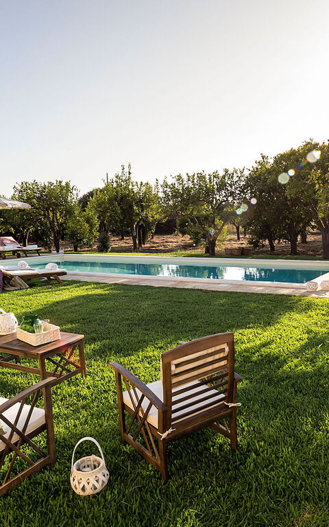 Don Salvatore: Außen, Garten, Schwimmbad