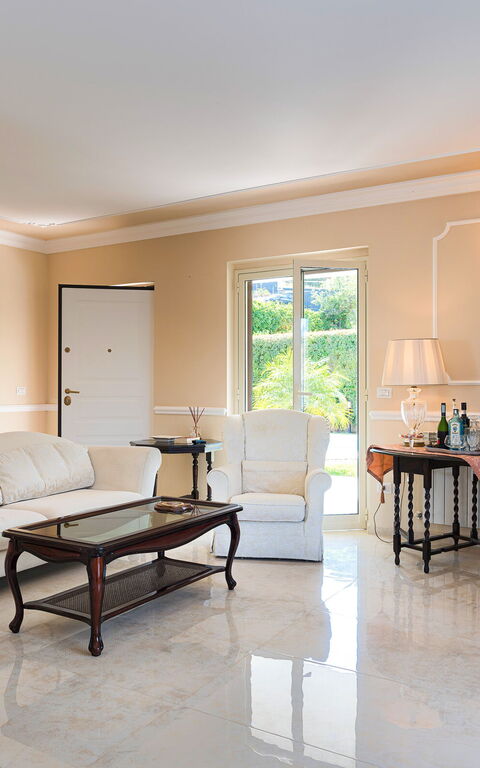 Villa Giutitta: Wohnzimmer