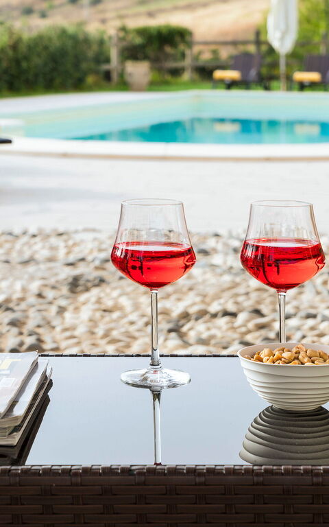 Villa Anthea: Außen, Schwimmbad