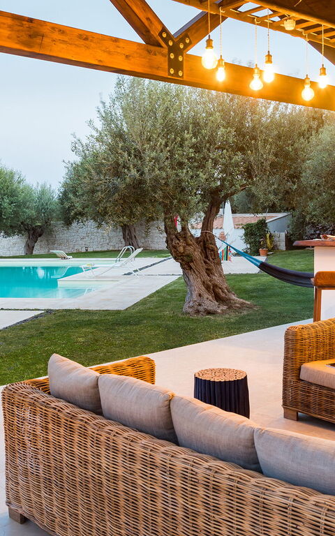 Corte Moscata: Außen, Balkon / Terrasse / Patio, Schwimmbad