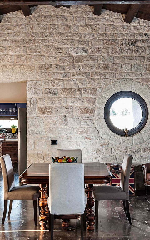 Corte Moscata: Esszimmer, Wohnzimmer