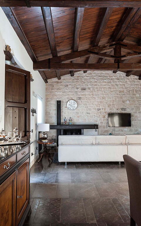 Corte Moscata: Esszimmer, Wohnzimmer