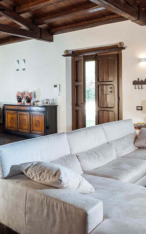 Corte Moscata: Esszimmer, Wohnzimmer