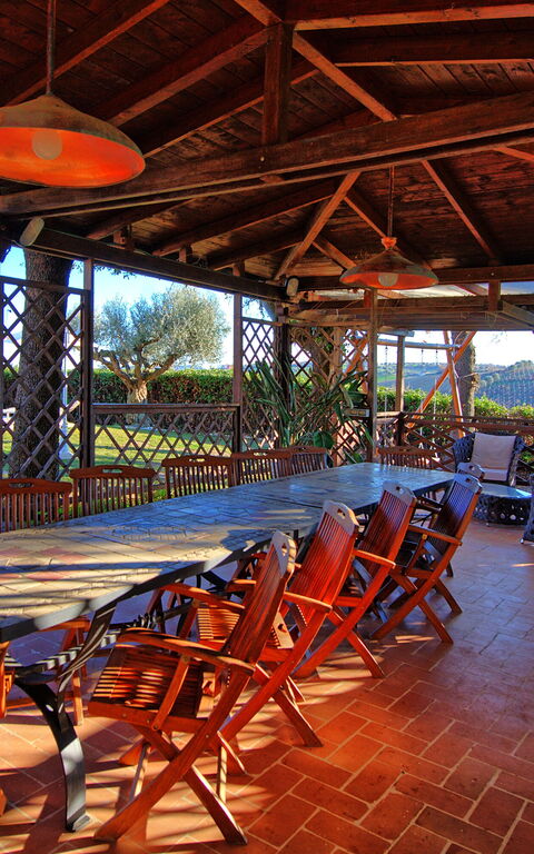 Villa Vittoria: Balkon / Terrasse / Patio, Draussen