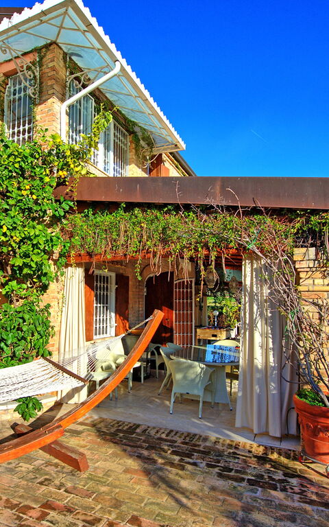 Villa Vittoria: Balkon / Terrasse / Patio, Draussen