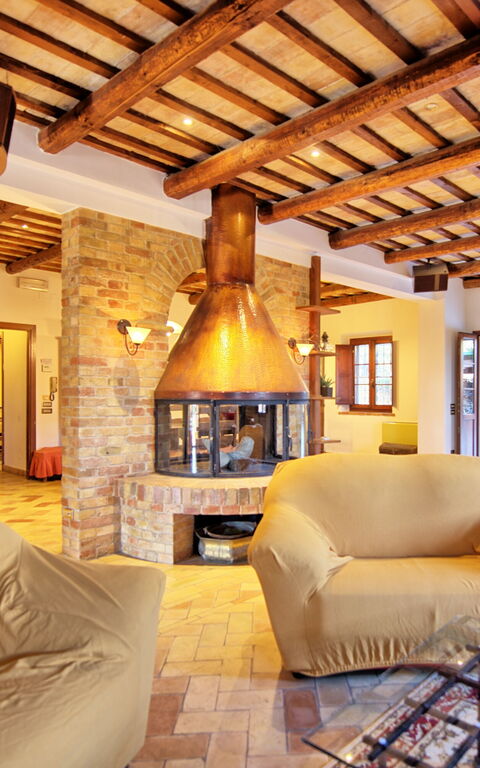 Villa Vittoria: Wohnzimmer