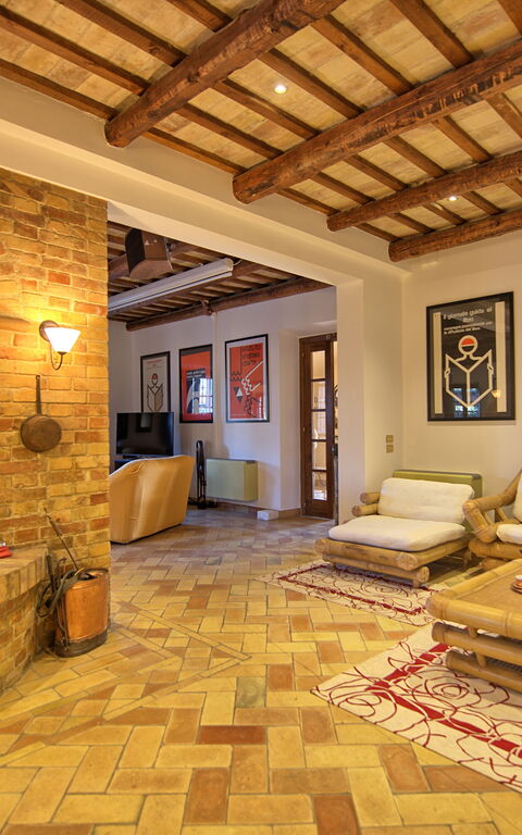 Villa Vittoria: Wohnzimmer