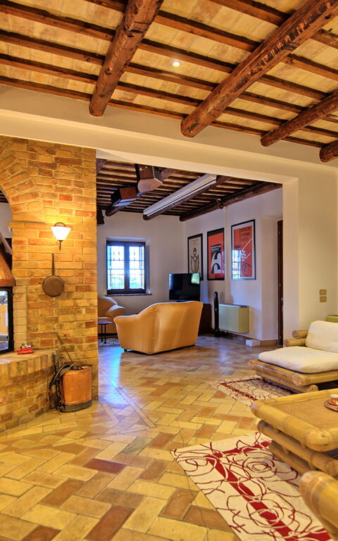 Villa Vittoria: Wohnzimmer