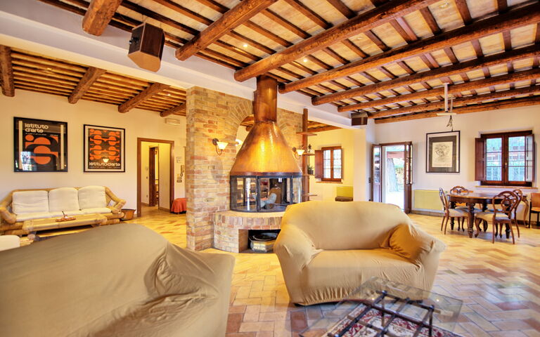 Villa Vittoria: Wohnzimmer