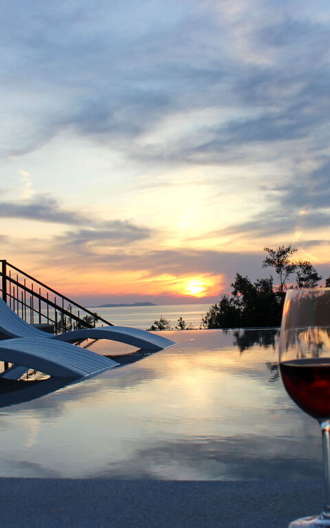 Villa Acropolitana: Draussen, Schwimmbad