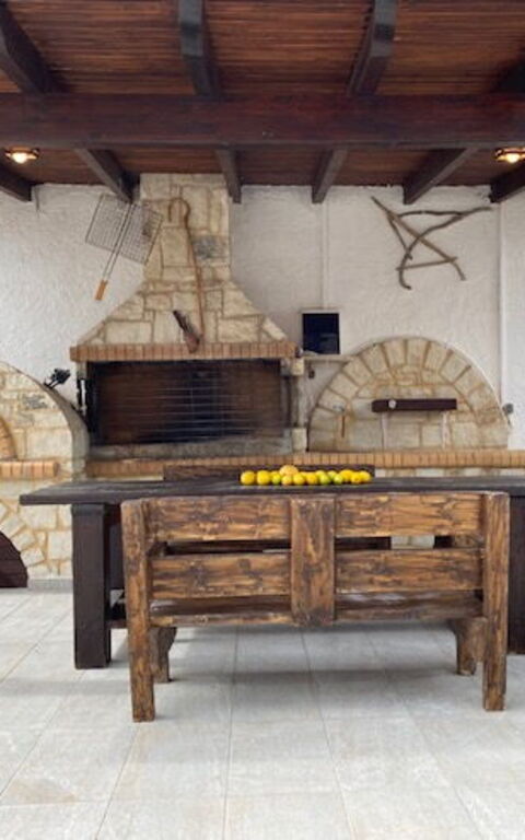 Villa Kostantina: Balkon / Terrasse / Patio, Draussen