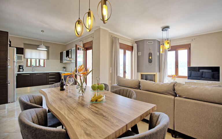 Villa Kostantina: Esszimmer