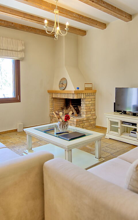 Villa Angie: Wohnzimmer